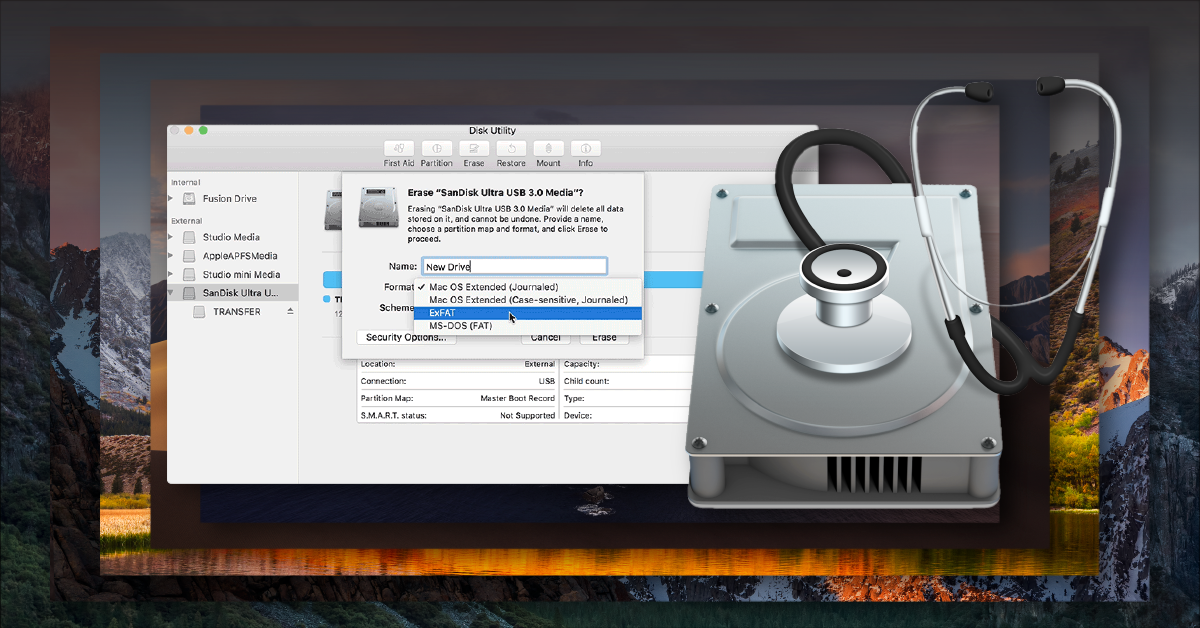 format hdd for mac and pc